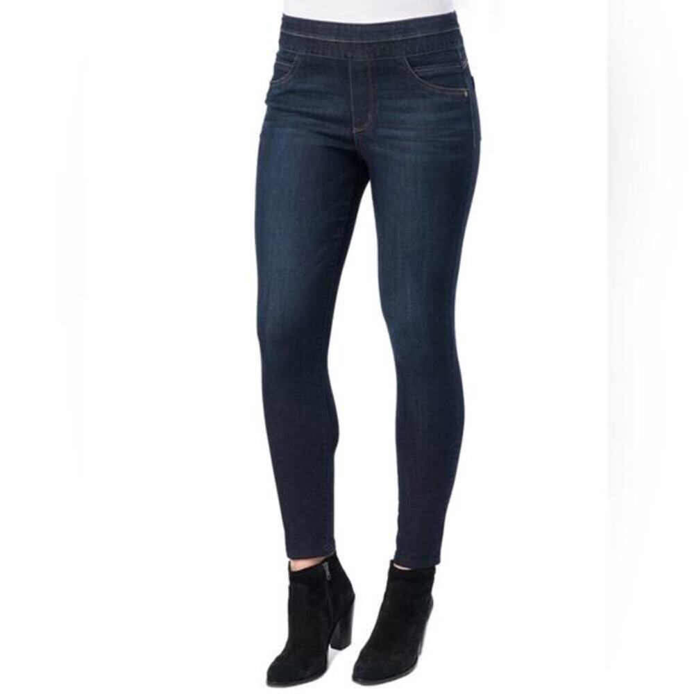 Democracy Absolution Pull On Glider Ankle Jeans Dark Wash Plus Size 22W WBB176EA